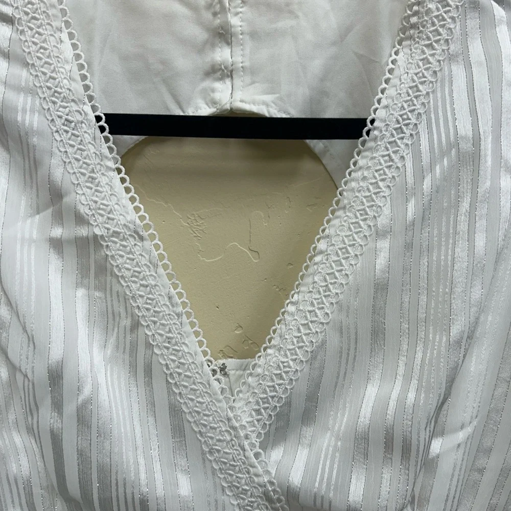 Lulus White High Low Dress NWT - Picture 5 of 8